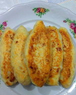 Картофельные зразы с сосиской