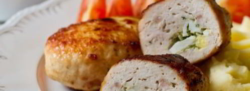 куриные зразы с яйцом. Шаг 8