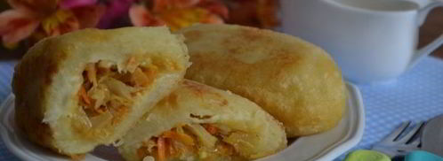 постные картофельные зразы с капустой. Шаг 16