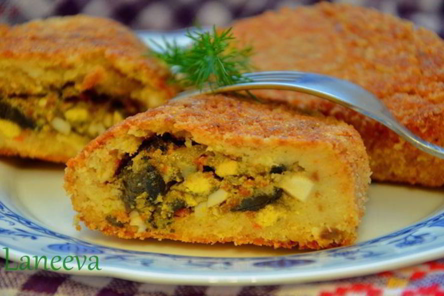 Рецепт рыбных зраз с начинкой