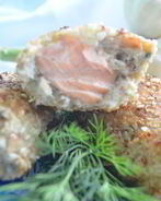 Рыбные зразы с семгой