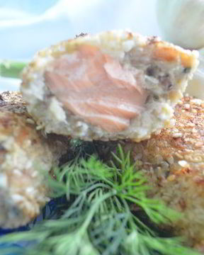 Рыбные зразы с семгой