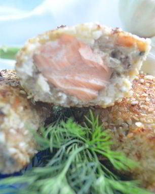 Рыбные зразы с семгой