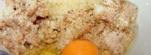 зразы из горбуши с сыром и шпинатом. Шаг 3