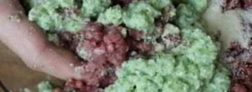 зразы из говядины с сыром на пару. Шаг 10