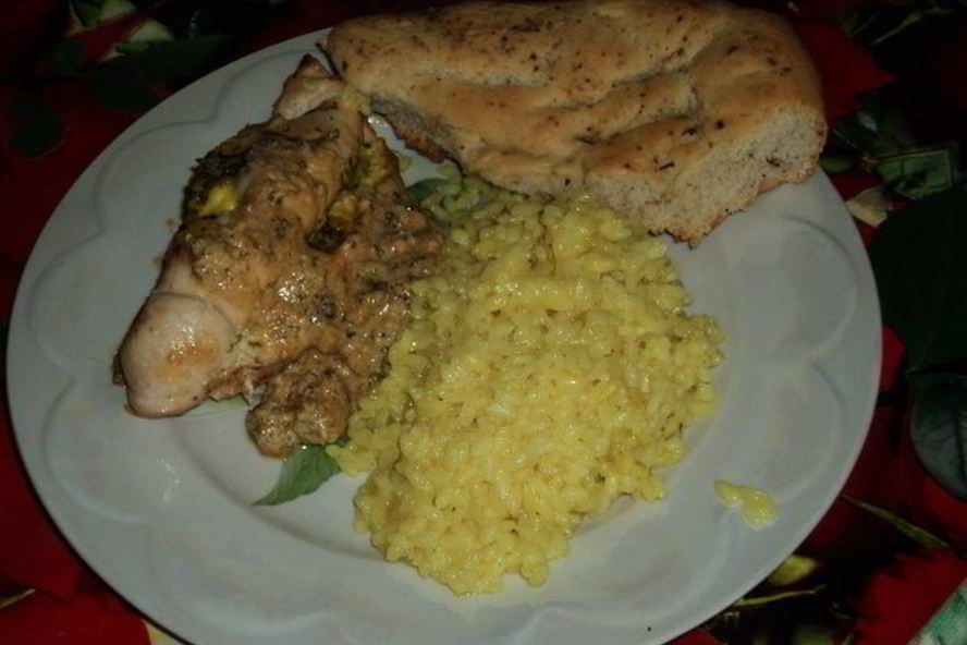 Рецепт зраз из индейки с сыром