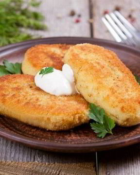 Зразы из картофеля с мясным фаршем