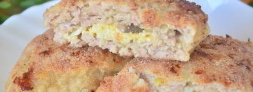 зразы из куриного фарша. Шаг 12