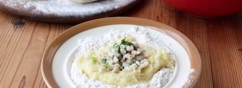 зразы картофельные с фаршем в духовке. Шаг 6