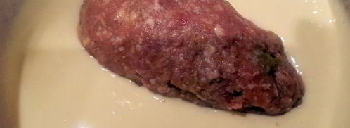 зразы по особому с начинкой из жареного лука и брынзы. Шаг 7