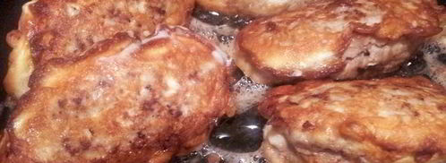 зразы по особому с начинкой из жареного лука и брынзы. Шаг 8