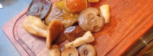 зразы с лесными грибами под соусом. Шаг 3