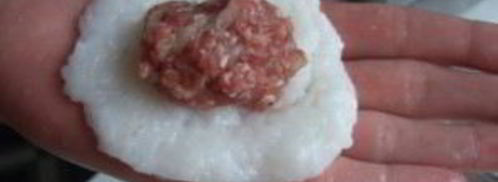 зразы с рисом и фаршем. Шаг 3