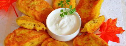 зразы тыквенно-картофельные с грибами. Шаг 5