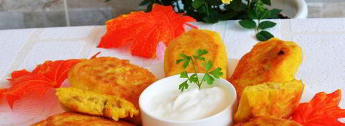 зразы тыквенно-картофельные с грибами. Шаг 6