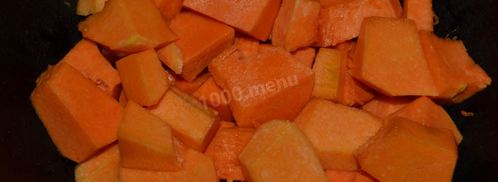 ароматная тыквенная каша с рисом. Шаг 2