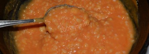 ароматная тыквенная каша с рисом. Шаг 11