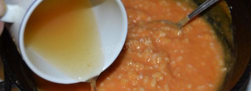 ароматная тыквенная каша с рисом. Шаг 12