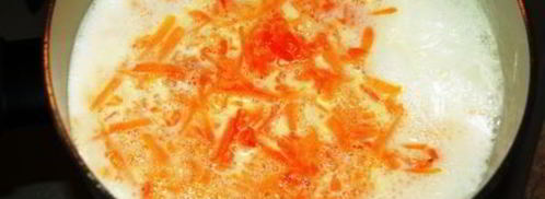 быстрая каша с тыквой и сухофруктами. Шаг 3