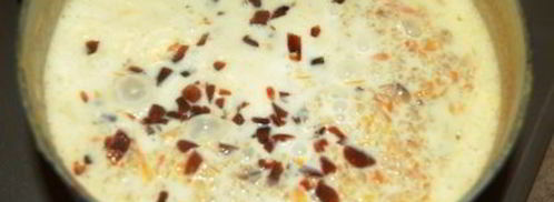 быстрая каша с тыквой и сухофруктами. Шаг 5