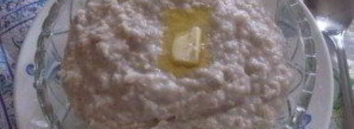 геркулесовая каша на молоке. Шаг 4