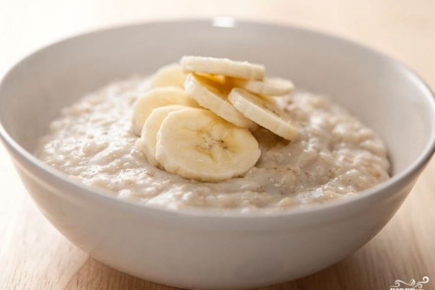 Рецепт геркулесовой каши в микроволновке