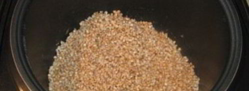 гречка на пару в мультиварке. Шаг 3