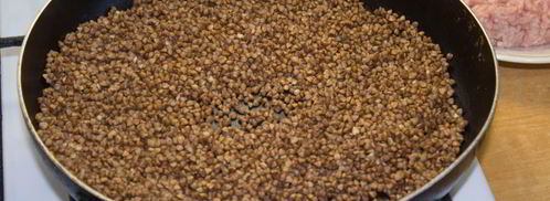 гречка по купечески с фаршем. Шаг 3