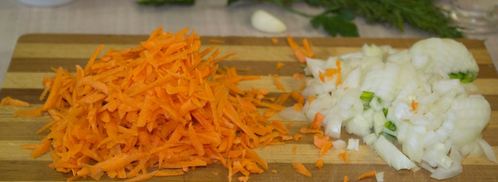 гречка по купечески с фаршем. Шаг 4