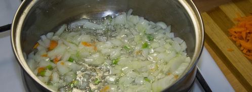 гречка по купечески с фаршем. Шаг 5