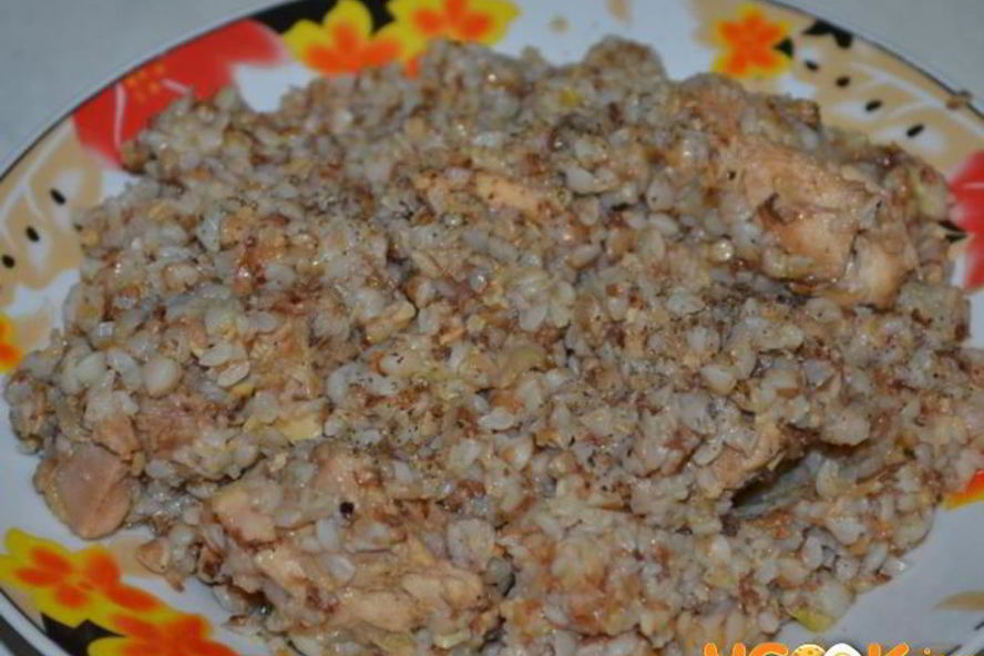 Рецепт гречки по-купечесок с курицей