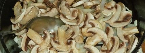 гречка с грибами и луком. Шаг 5