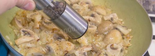 гречка с грибами в горшочке. Шаг 6