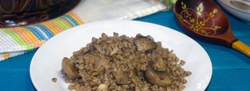 гречка с грибами в горшочке. Шаг 10