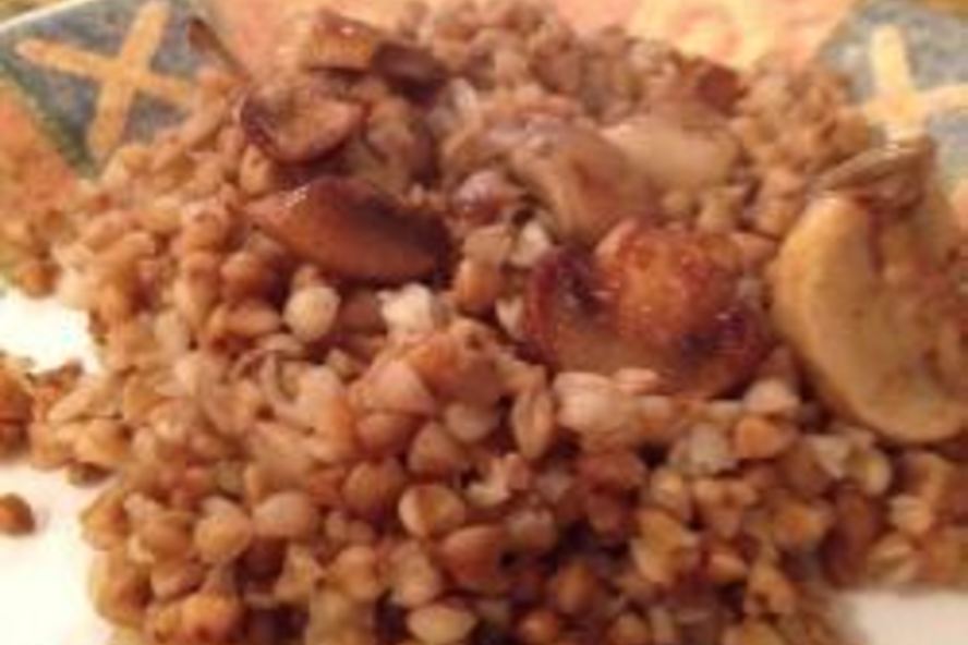 Рецепт гречки с грибами в мультиварке