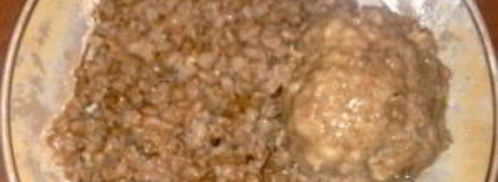 гречка с котлетами в мультиварке. Шаг 7