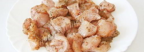 гречка с куриным филе в мультиварке. Шаг 4