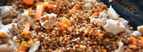 гречка с курицей в горшочке. Шаг 2