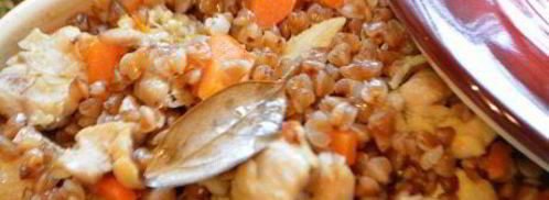 гречка с курицей в горшочке. Шаг 4