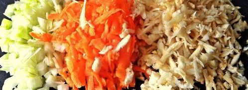 гречка с мясом и корнеплодами. Шаг 3