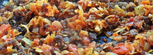 гречка с мясом и корнеплодами. Шаг 6