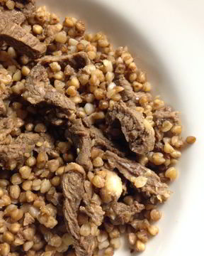 Гречка с мясом