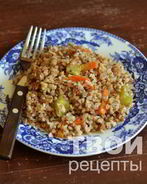 Гречка с овощами