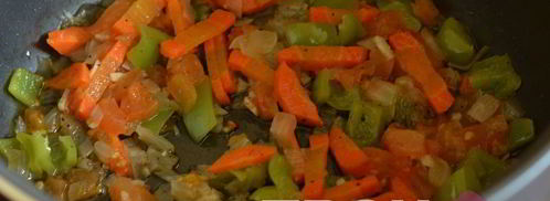 гречка с овощами. Шаг 5