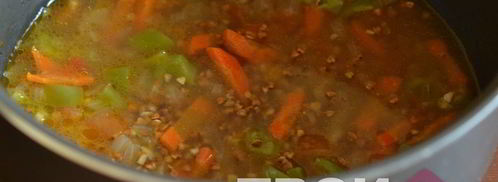 гречка с овощами. Шаг 7