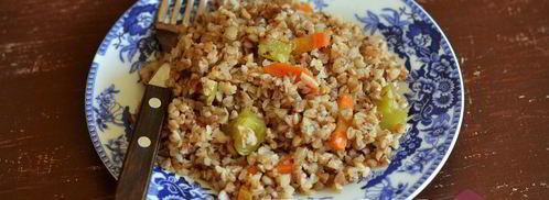гречка с овощами. Шаг 8