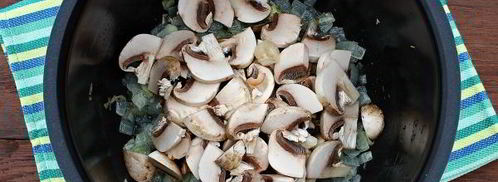 гречка с шампиньонами в мультиварке. Шаг 6