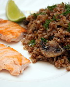 Гречневая каша с грибами