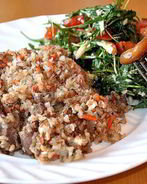 Гречневая каша с мясом в мультиварке