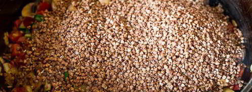 гречневая каша с сезонными овощами. Шаг 4